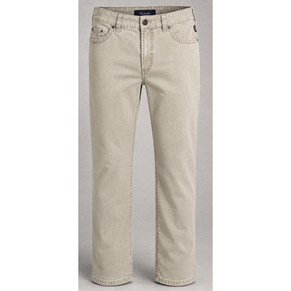 Atelier Gardeur Mens Jeans 40x32 Nevio Regular Fit Straight Leg Beige 5 Pocket